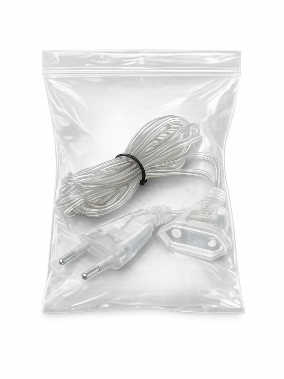 Удлинитель для гирлянды прозрачный 10м УПАКОВКА Орбита OT-ELE03